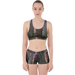 Flat Iron Building Toronto Ontario Work It Out Sports Bra Set by Nexatart