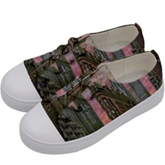 Flat Iron Building Toronto Ontario Kids  Low Top Canvas Sneakers by Nexatart