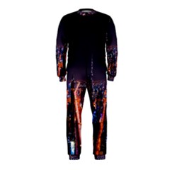 Dubai Cityscape Emirates Travel Onepiece Jumpsuit (kids) by Nexatart