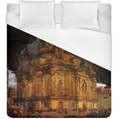 Dresden Frauenkirche Church Saxony Duvet Cover (king Size) by Nexatart