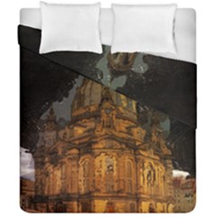 Dresden Frauenkirche Church Saxony Duvet Cover Double Side (california King Size) by Nexatart