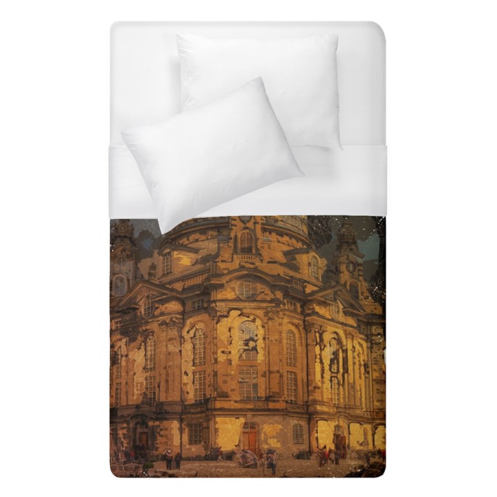 Dresden Frauenkirche Church Saxony Duvet Cover (Single Size)