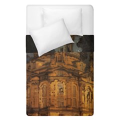 Dresden Frauenkirche Church Saxony Duvet Cover Double Side (single Size) by Nexatart