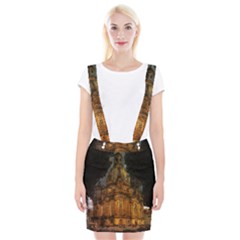 Dresden Frauenkirche Church Saxony Braces Suspender Skirt by Nexatart