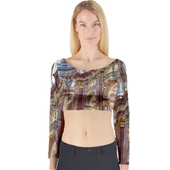 Baroque Church Collegiate Church Long Sleeve Crop Top by Nexatart