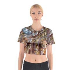 Baroque Church Collegiate Church Cotton Crop Top by Nexatart