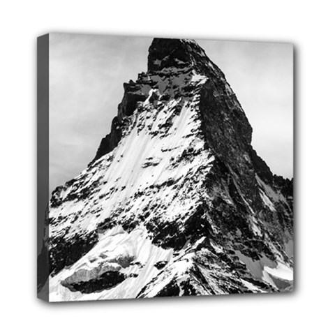 Matterhorn Switzerland Mountain Mini Canvas 8  X 8  by Nexatart