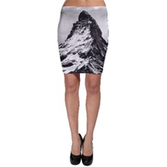 Matterhorn Switzerland Mountain Bodycon Skirt by Nexatart