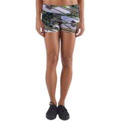 Rice Terrace Rice Fields Yoga Shorts