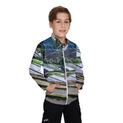 Rice Terrace Rice Fields Wind Breaker (kids)