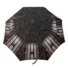 Sainte Chapelle Paris Stained Glass Folding Umbrellas by Nexatart