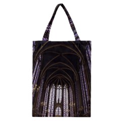 Sainte Chapelle Paris Stained Glass Classic Tote Bag by Nexatart