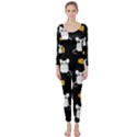 Cute Mouse Pattern Long Sleeve Catsuit View1