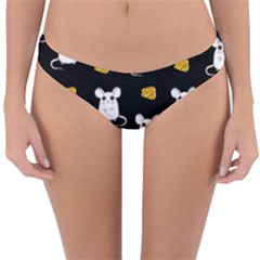 Cute Mouse Pattern Reversible Hipster Bikini Bottoms