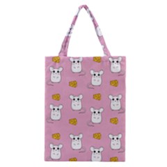 Cute Mouse Pattern Classic Tote Bag by Valentinaart