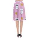 Cute Mouse Pattern Flared Midi Skirt View2