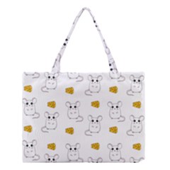 Cute Mouse Pattern Medium Tote Bag by Valentinaart