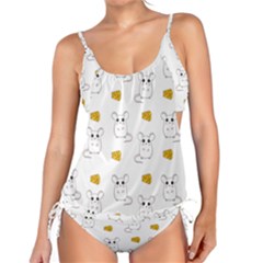 Cute Mouse Pattern Tankini Set