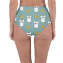 Cute Mouse Pattern Reversible High-Waist Bikini Bottoms View4