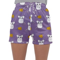 Cute Mouse Pattern Sleepwear Shorts