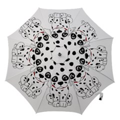 Cute Dalmatian Puppy  Hook Handle Umbrellas (medium) by Valentinaart