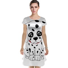 Cute Dalmatian Puppy  Cap Sleeve Nightdress by Valentinaart