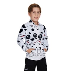 Cute Dalmatian Puppy  Wind Breaker (kids)