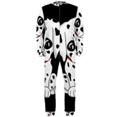 Cute Dalmatian Puppy  Onepiece Jumpsuit (men)  by Valentinaart