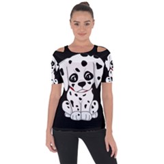 Cute Dalmatian Puppy  Short Sleeve Top