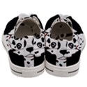 Cute Dalmatian puppy  Women s Low Top Canvas Sneakers View4