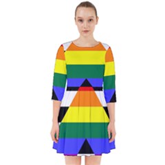 Straight Ally Flag Smock Dress