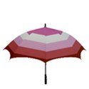 Lesbian Pride Flag Golf Umbrellas View3