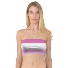 Lesbian Pride Flag Bandeau Top by Valentinaart