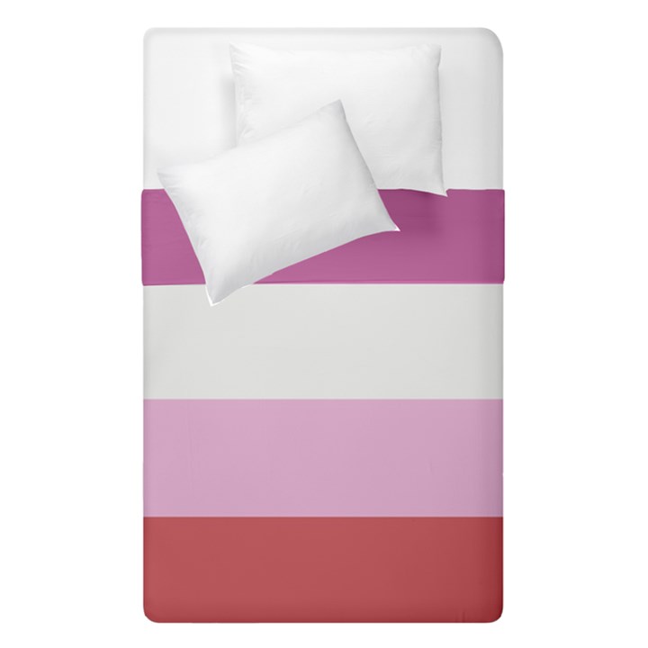 Lesbian Pride Flag Duvet Cover Double Side (Single Size)