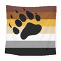 Bear Pride Flag Square Tapestry (Large) View1