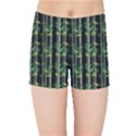 Bamboo pattern Kids Sports Shorts View1