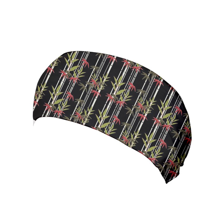 Bamboo pattern Yoga Headband