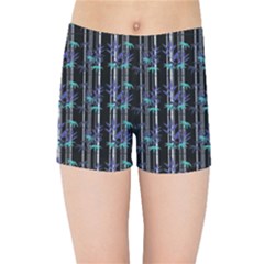 Bamboo Pattern Kids Sports Shorts