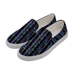 Bamboo Pattern Women s Canvas Slip Ons by ValentinaDesign