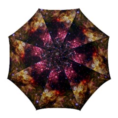 Space Colors Golf Umbrellas by ValentinaDesign