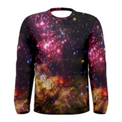 Space Colors Men s Long Sleeve Tee