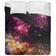 Space Colors Duvet Cover Double Side (california King Size) by ValentinaDesign