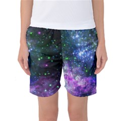 Space Colors Women s Basketball Shorts by ValentinaDesign