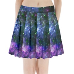 Space Colors Pleated Mini Skirt