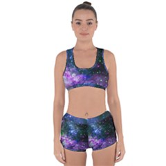 Space Colors Racerback Boyleg Bikini Set