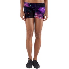 Space Colors Yoga Shorts