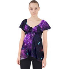 Space Colors Lace Front Dolly Top