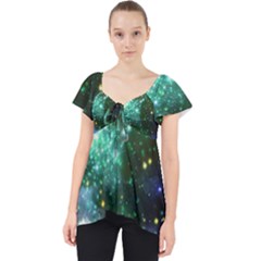 Space Colors Lace Front Dolly Top