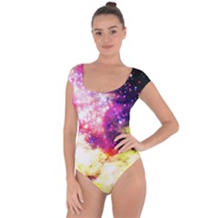 Space Colors Short Sleeve Leotard 