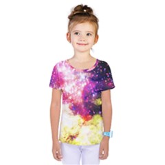 Space Colors Kids  One Piece Tee